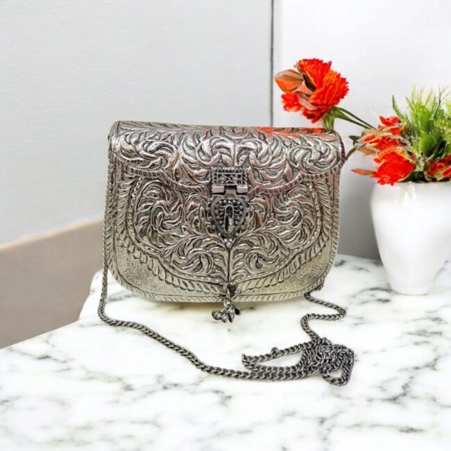 German silver clutch - Image 3