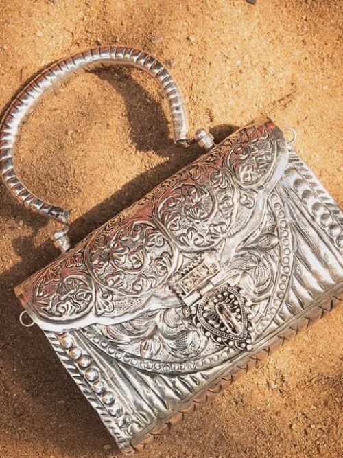 German silver clutch