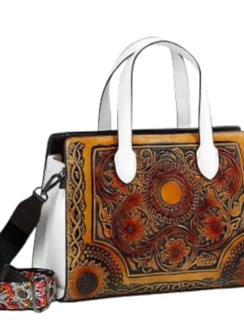 Pure leather Embossed purse